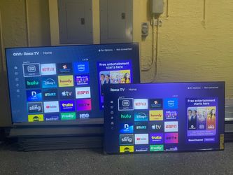 ‘65 Inch and ‘50 Inch Smart Roku TVs Both for $350