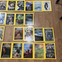 National Geographic Magazines 