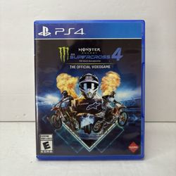 PlayStation 4 / PS4 Monster Energy AMA Super cross 4