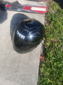 Shoei Full-Face Motorcycle Helmet Black