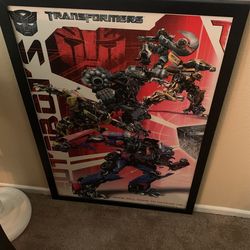 Transformers Picture With Frame