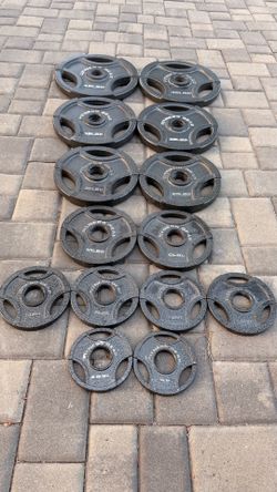 Fitness Gear complete Olympic weights