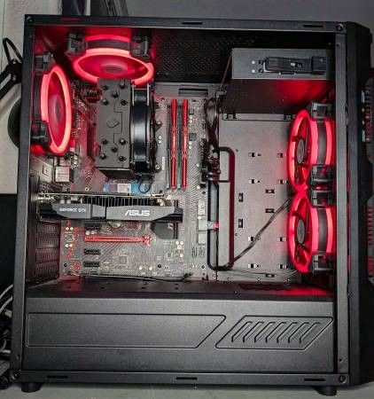 Gaming PC: GTX 1050 TI OC, i5-9400, 16GB RAM, 512GB NVME SSD+500GB HDD