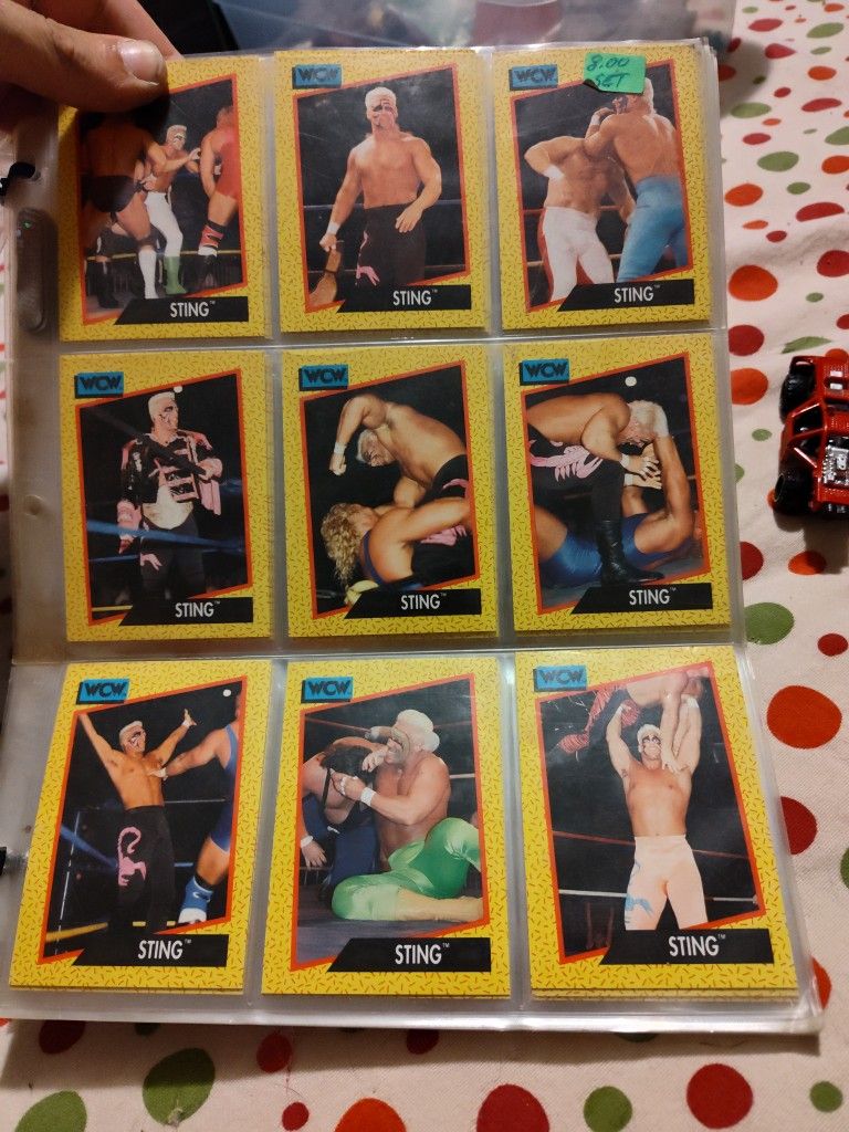 WWE Official Trading Cards Complete!!!