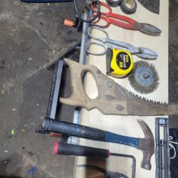 Toolbox hand tool package deal.