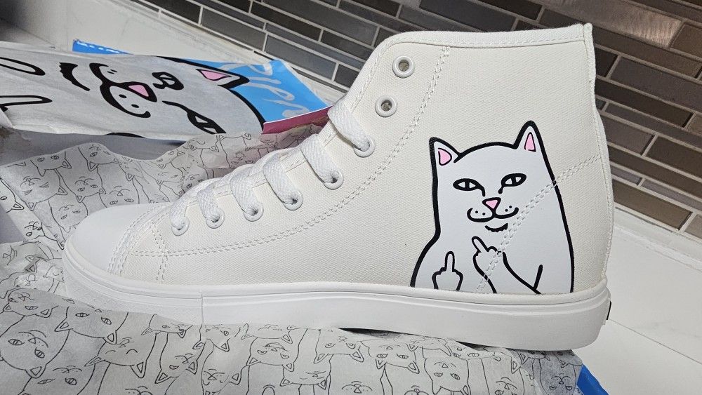 RIPNDIP Lord Nermal High tops Shoes Change Color in Sunlight UV