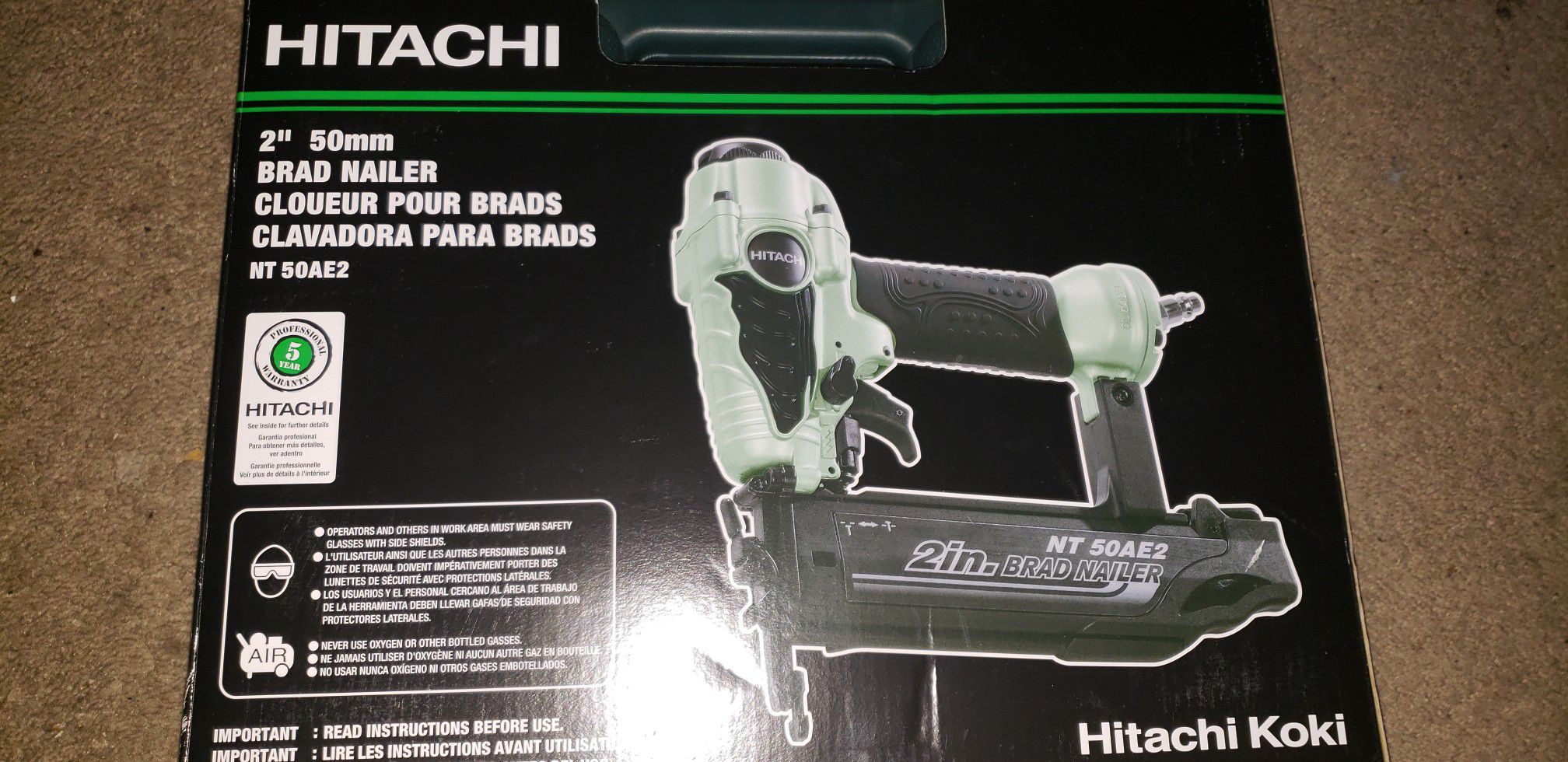 Hitachi brad nailer