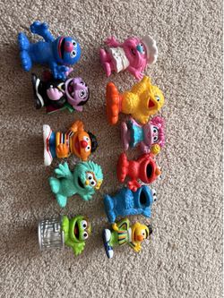 Sesame Street figurines