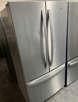 Stainless Steel Whirlpool French Door Refrigerator
