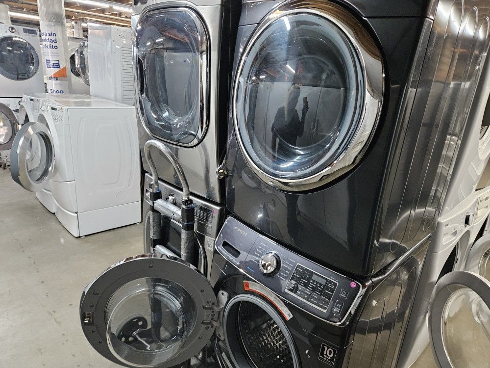 Huge Sale Warehouse Full Of Nice Refurbished Reconditioned Certified Refrigerators Oven Stackable Samsung GE Whirlpool LG Kenmore Electrolux Bosh 