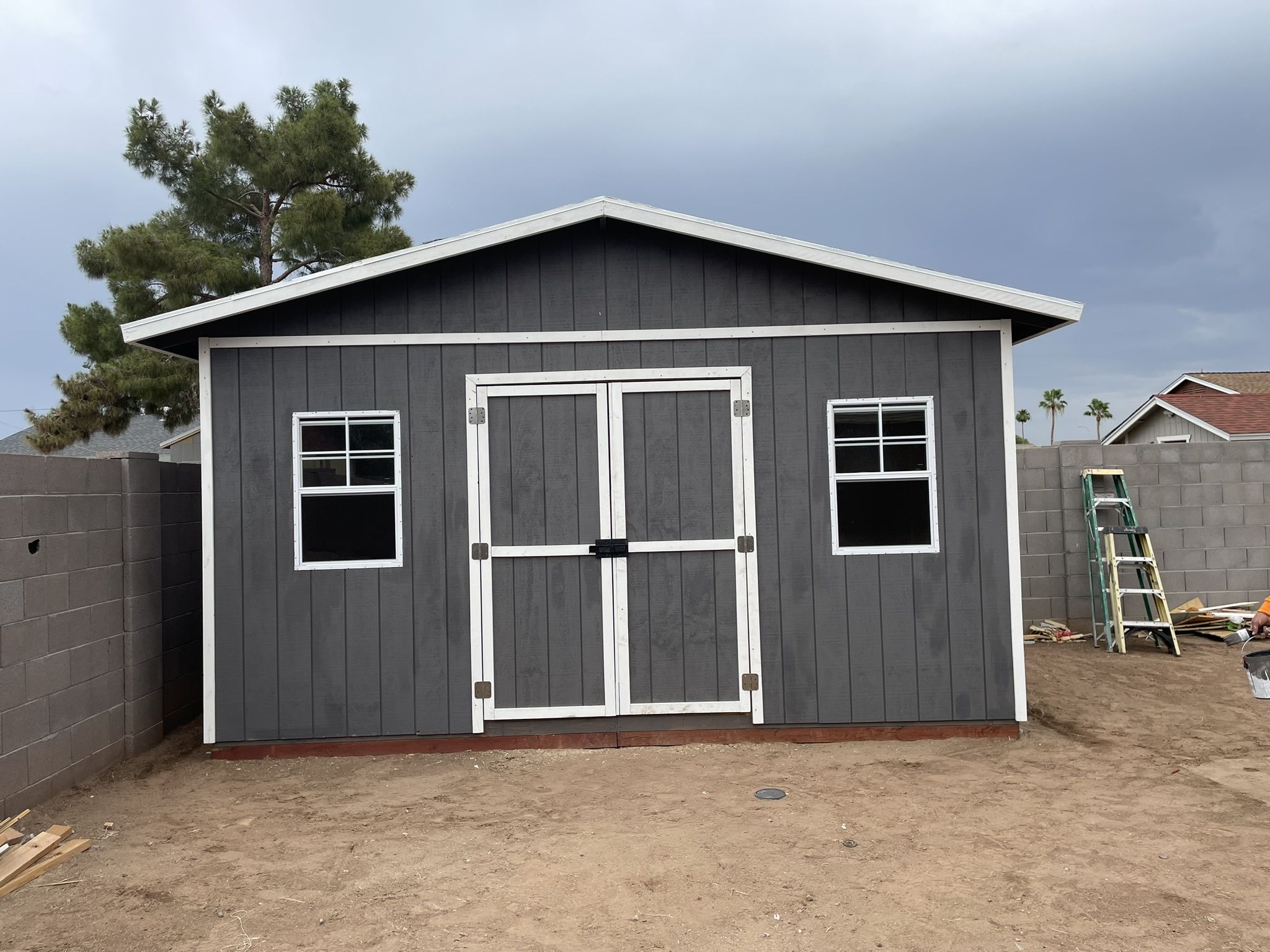 16X10X8 Storage Shed
