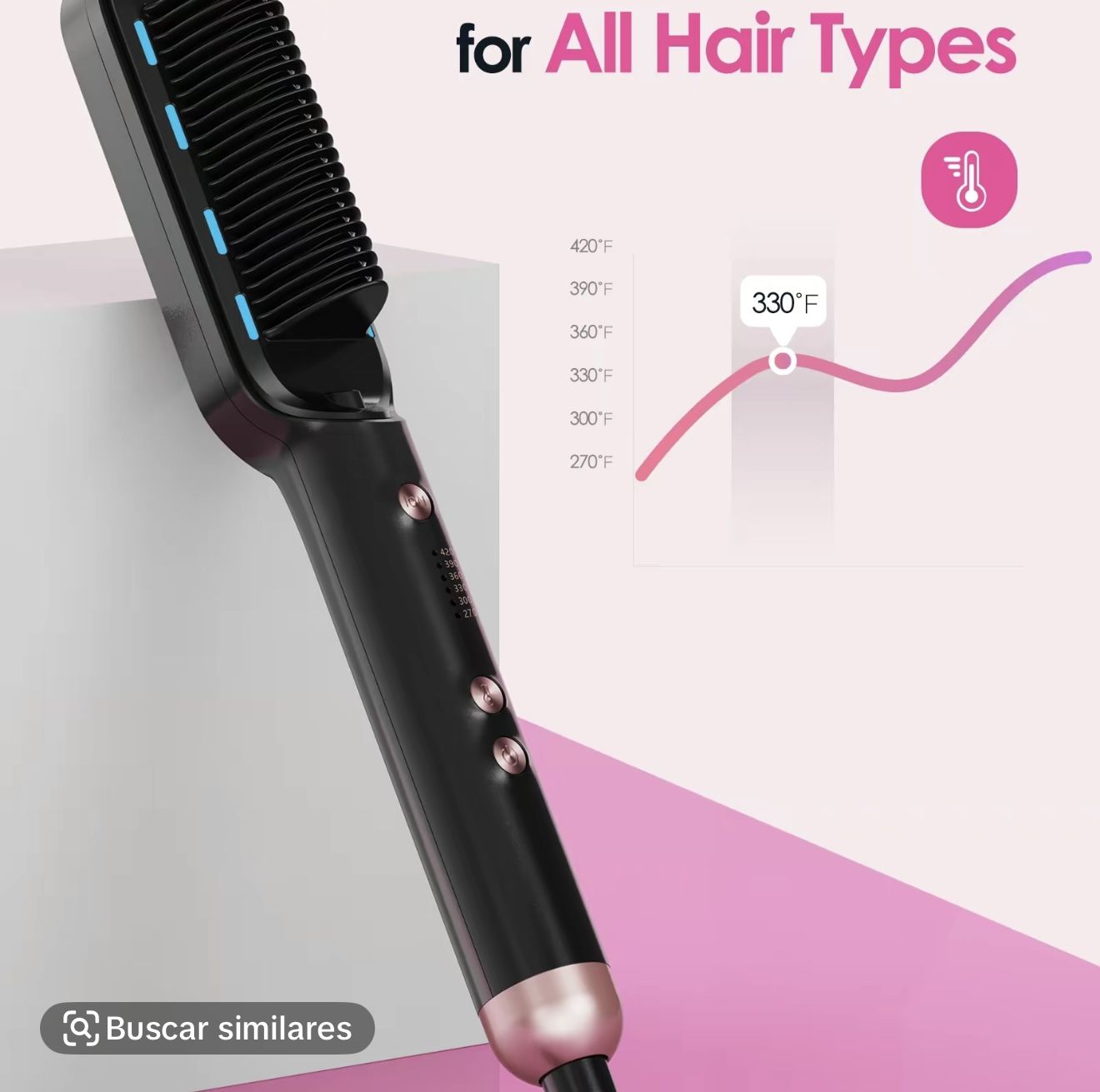 Hair Straightener Brush
