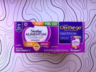 NEW & UNOPENED Similac Alimentum 6 Pack / 8 oz Cans