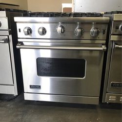 Viking 30”Wide All Gas Range Stove In Stainless Steel 