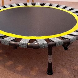 Cardio/exercise trampoline