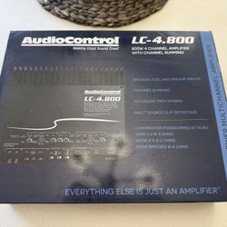 ~ “PRICE DROP” LIKE NEW AUDIOCONTROL 4 CHANNEL LC-4.800 AMP ~