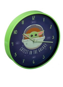 The Mandalorian The Child/Baby Yoda Cutest In The Galaxy Clock