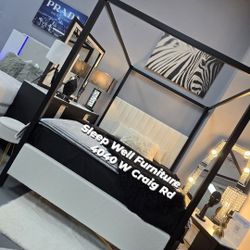 ✨️ 4pc Queen Bedroom ✨️ Furniture Sectionals, Dining Avail 