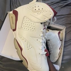 Jordan’s 6s Maroon 