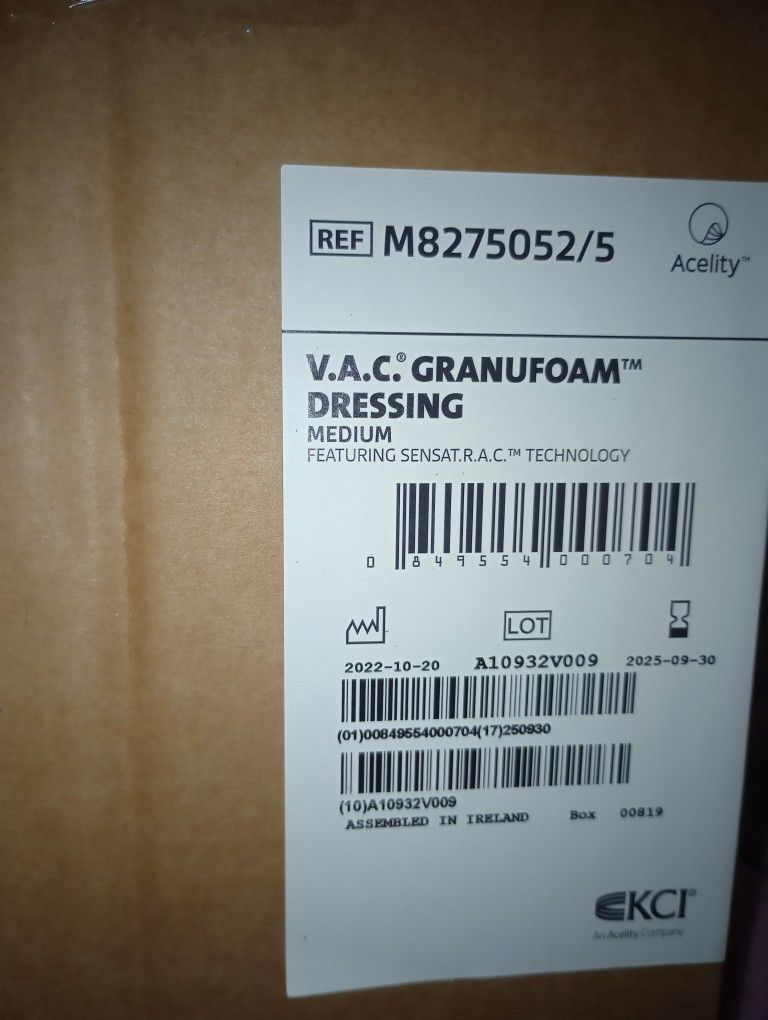 V. A. C Granufoam Dressing