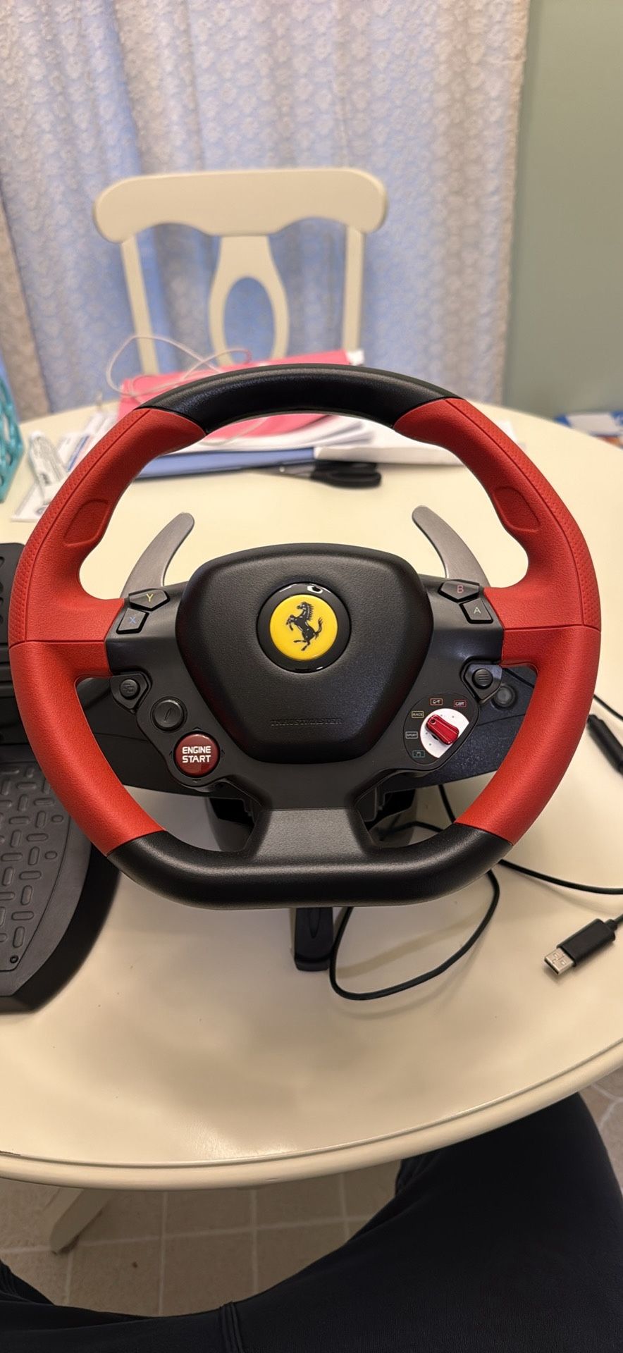 Spider Racing Xbox Thrustmaster Ferrari 458 Spider Racing Wheel & Pedal Set for Sale ...