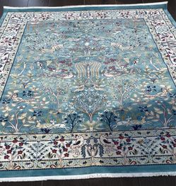 8x10 Persian inspired Tree of Life Area Rug