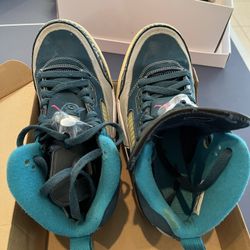 Nike Air Jordan Spizike Space Blue Size 8 Men's Pink Retro Authentic - $60