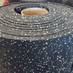 RUBBER FLOORING GYM FLOOR - 16ft 25ft 50ft - COMMERCIAL GRADE! Heavy Duty Indestructible