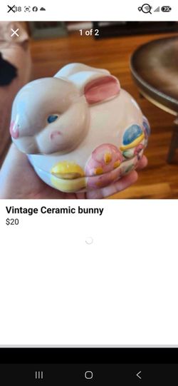 Vintage Ceramic bunny