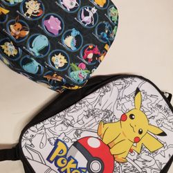 Pokemon Back Pack And Lunchpale Lot