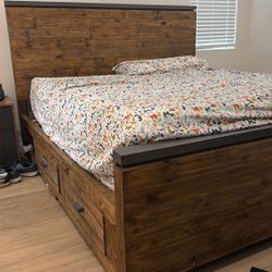 Free Cal King Bed Frame (not Mattress)