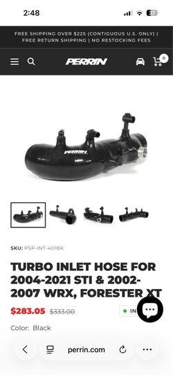 Turbo inlet PERRIN