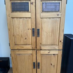 Cabinet Pantry Storage Media Wood