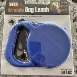 Dog Leash 24 Ft For Up To 50 Lbs