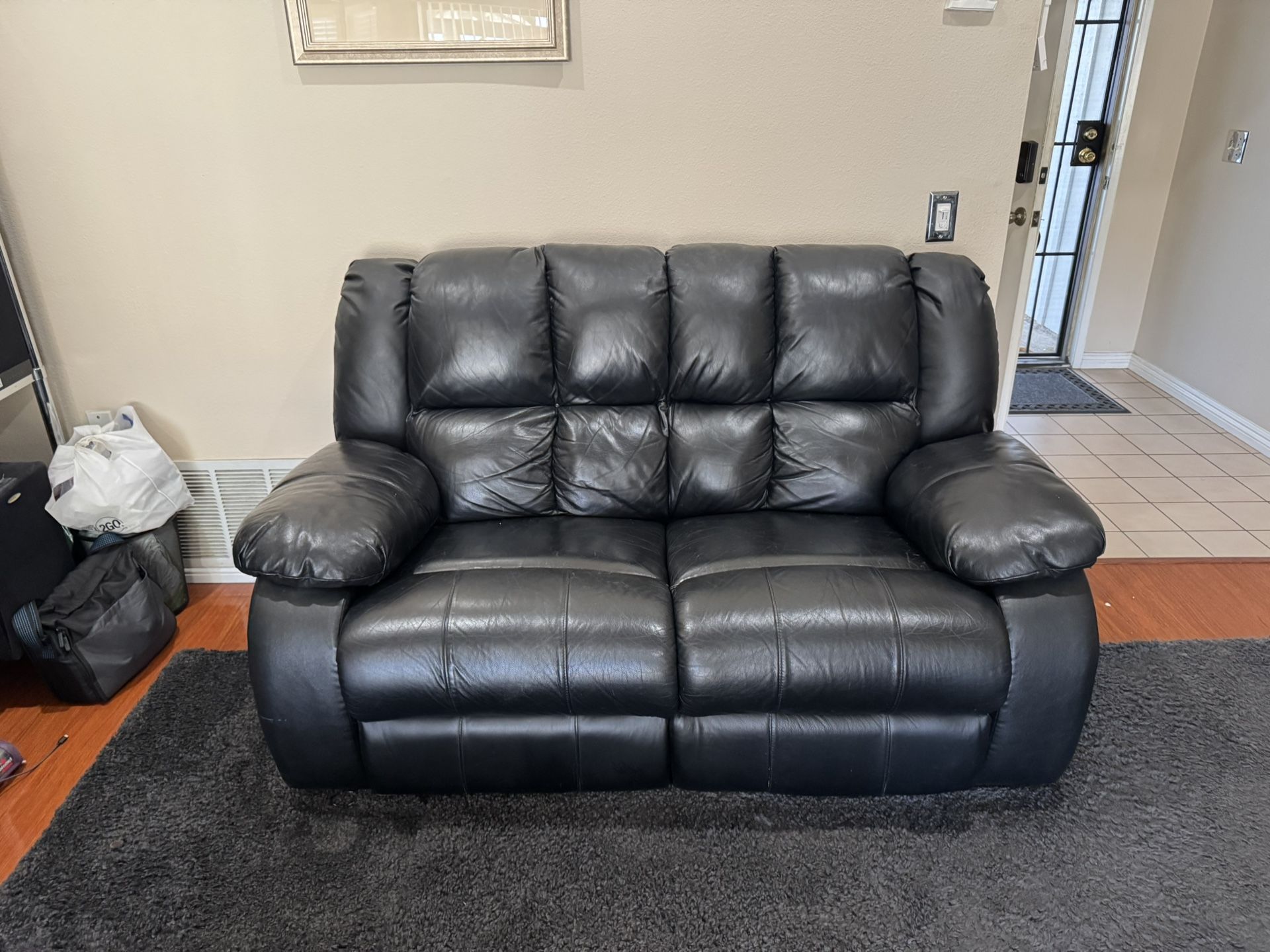 Love Seat and Sofa Couch 