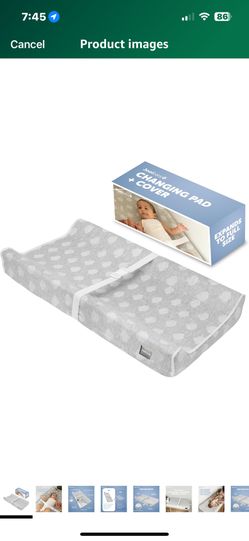 Jool Baby Diaper Changing Pad + Washable Cover
