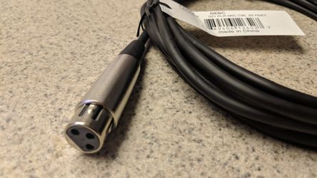20ft XLR Cable - New