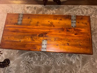 Wooden chest