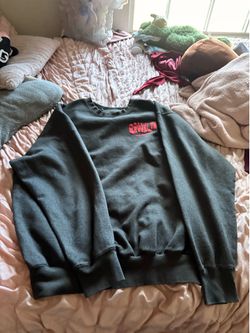 Fashion Nova Brooklyn NY Black Crewneck Sweatshirt Oversized Cozy size 2x