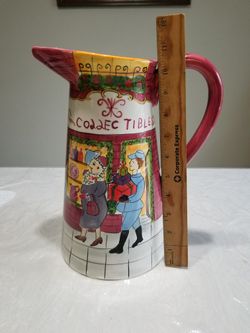 Sapota Ceramic Pitcher Collectible
