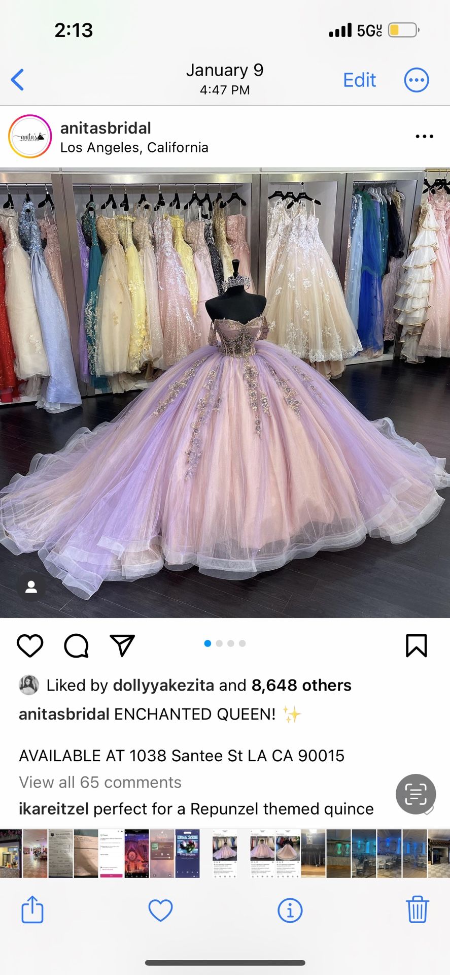 Quinceanera Dress