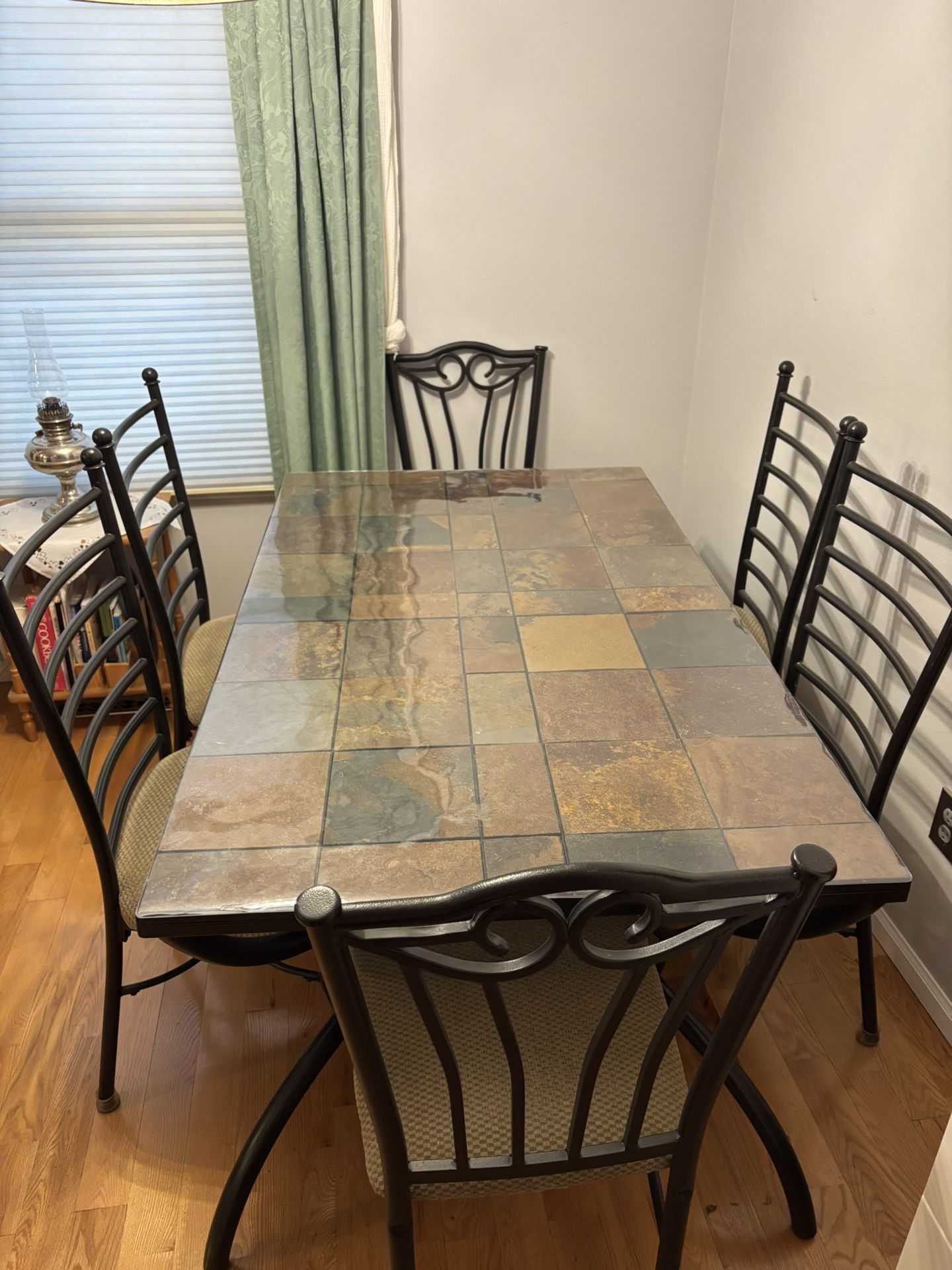 Kitchen Table And Six Chairs