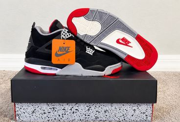 Nike Air Jordan 4 ‘Bred’ / Men Size 10