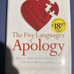 The Five Languages Of Apology