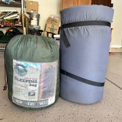 Camping Gear * Tent *Sleeping Bag And Floor Pad*