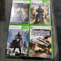 Shooter Game Lot Xbox 360 