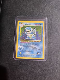 Base Set Blastoise 