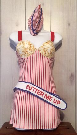 Costume- Buttery Babe 3pc Small (neck piece not included)