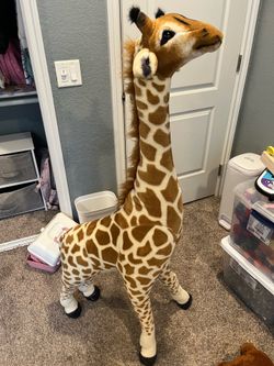 Melissa and Doug giant giraffe