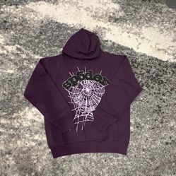 Purple Grape Sp5der Hoodie